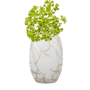 Ligne Glass Modern Flower Vase