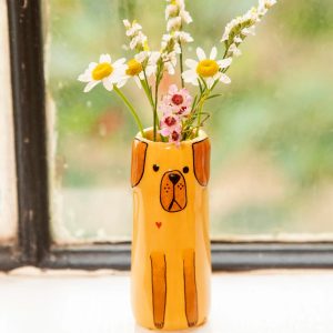 Cutest Little Bud Vase - Dog
